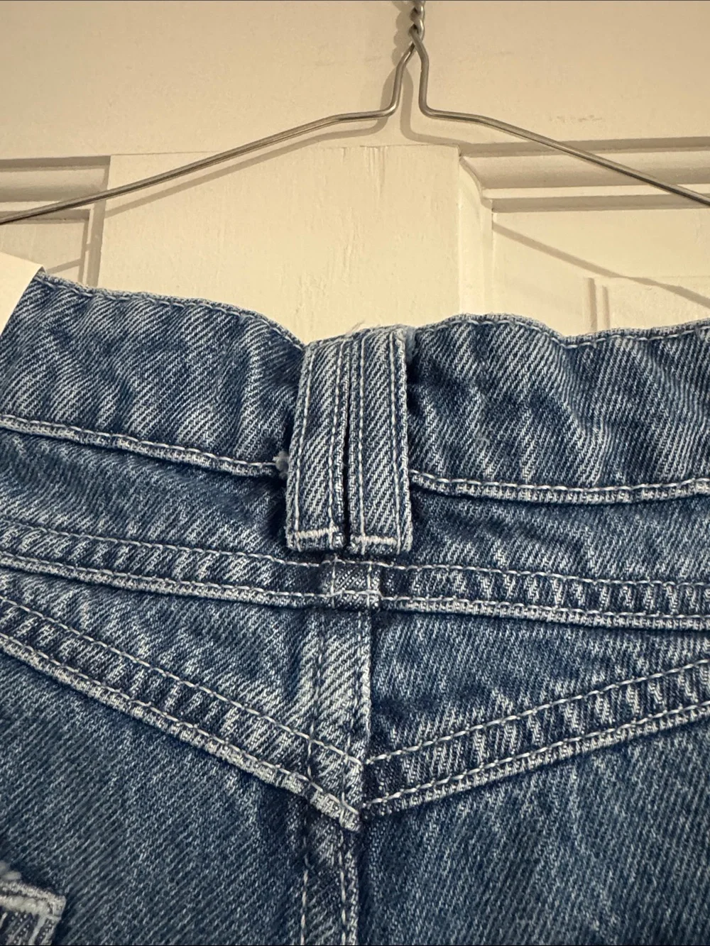 New with tags Mango MNG Denim long Shorts - Medium Blue size 4 US / 36
